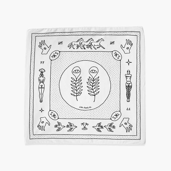 Only Forever Bandana - White