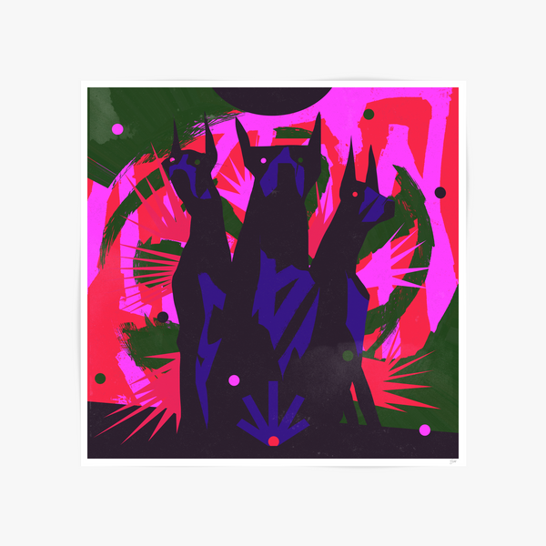 The Hounds Print